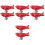 8 Pcs Toilet Tank Flush Buttons Bathroom Press Tools 5