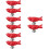 8 Pcs Toilet Tank Flush Buttons Bathroom Press Tools 9