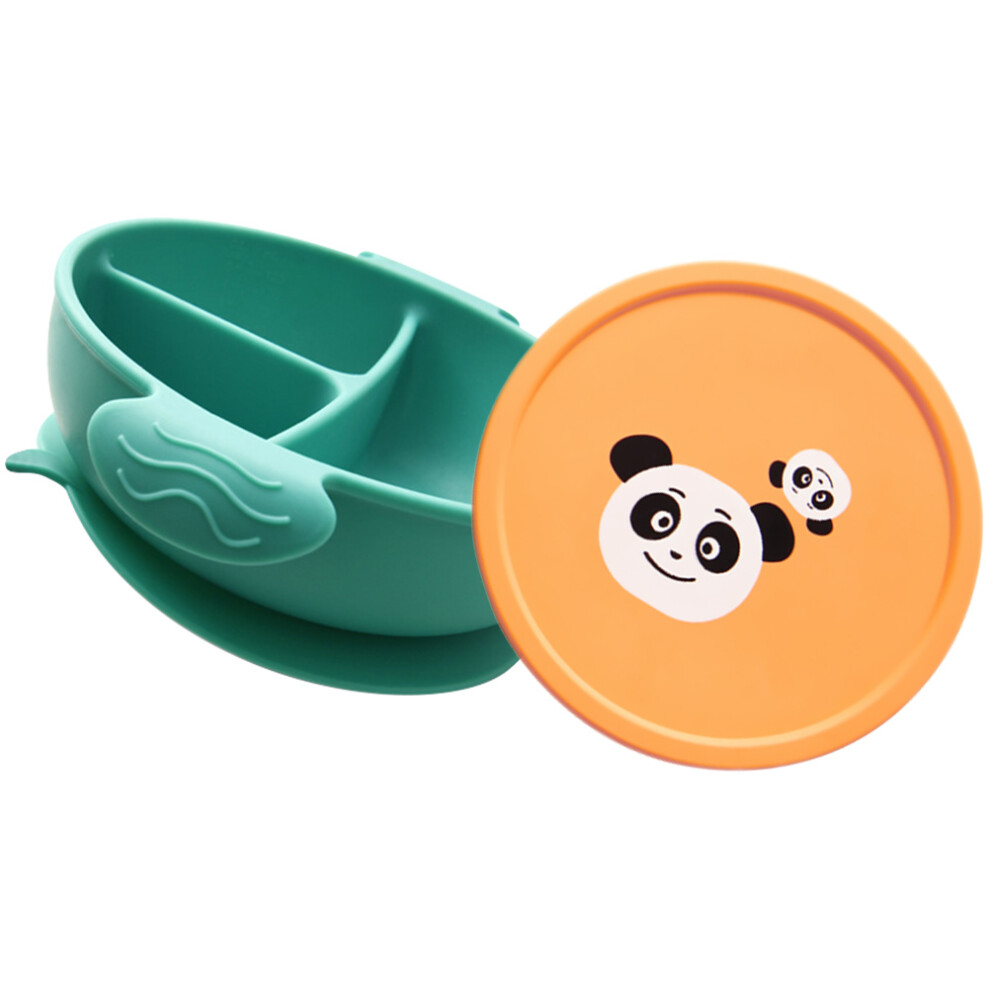 Silicone Suction Plate With Straw For Baby Feeding Artibetter