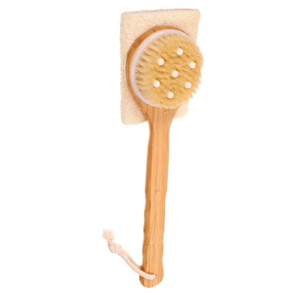 Artibetter 5Pcs Handheld Bath Brush Skin Scrubber Loofah Sponge Exfoliator
