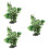 3Pcs Delicate Aquarium Decor Desktop Fish Tank Plastic Fake Plants 7