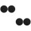 4 Pcs Silicone Turntable Platter Mats Replacement For Record Player 8