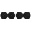 4 Pcs Silicone Turntable Platter Mats Replacement For Record Player 4