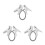 3Pcs Nail Practice Hand Clip Holder For Manicure Training 9