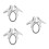3Pcs Nail Practice Hand Clip Holder For Manicure Training 8