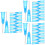 300 Pcs Reusable Dispensing Needle Tip For Adhesive Glue 8
