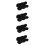 4Pcs Eva 3-Slot Watch Organizer Case For Home Storage 10