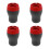 4Pièces Cendrier Silicone Multiuso Antichaleur Et Stable 6
