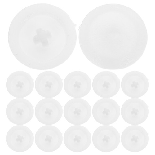500 Pcs Plastic Screw Cap Plugs 12mm For Cabinet Table Bookcase