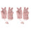 2 Pairs Women Winter Fluffy Plush Windproof Gloves 4