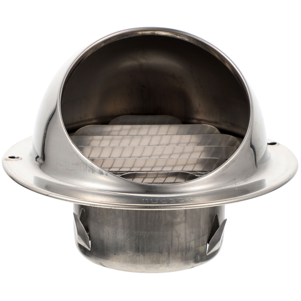 4Pcs Stainless Steel Exhaust Hood Outlet Ducting For Outdoor Vent 033394929213