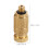 20 Pcs Misting Nozzle Atomizing Spray Mister Head Metal Replacement 10