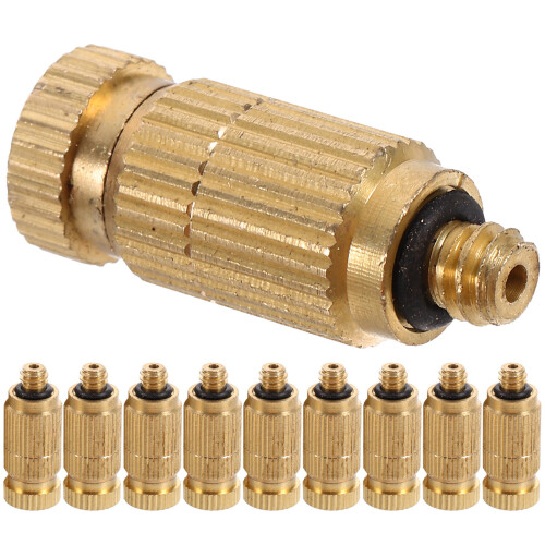 20 Pcs Misting Nozzle Atomizing Spray Mister Head Metal Replacement 1