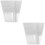 100 Pcs Transparent Flower Bouquet Packing Pouch 6