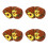 8 Pcs Mini Cowboy Hats For Wine Bottles Felt Decor 5