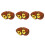 8 Pcs Mini Cowboy Hats For Wine Bottles Felt Decor 8