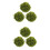 6 Pcs Artificial Hanging Topiary Plant Balls For Ceiling Green 5