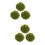 6 Pcs Artificial Hanging Topiary Plant Balls For Ceiling Green 7