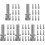 50 Pcs Misting Nozzle Atomizing Spray Head Metal Replacement 4