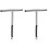 2Pcs Stainless Steel T-Handle Soil Sample Probe 4
