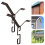 10 Sets Decorative Rain Chain Adapter Metal Drain Hook Easy Install 8