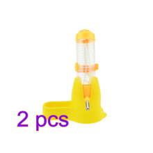 2Pcs 125Ml Pet Dispenser With Base Hut Water Bottle Holder