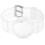 Slanke Transparante Silicium Decoratieve Horlogeband 6