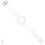 Slanke Transparante Silicium Decoratieve Horlogeband 10