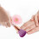 Blush Brush Nail Cleaning Brush Glitter Handle Multi-Function Tool 3