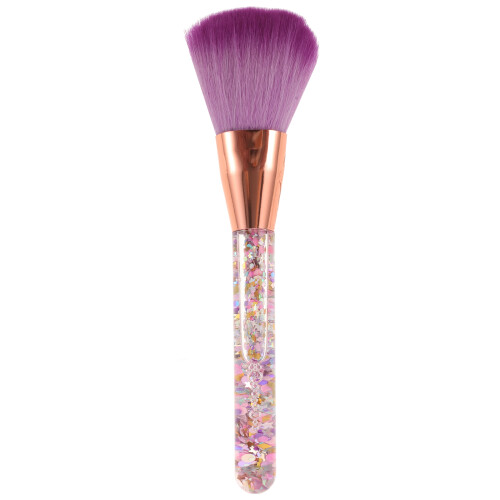 Blush Brush Nail Cleaning Brush Glitter Handle Multi-Function Tool