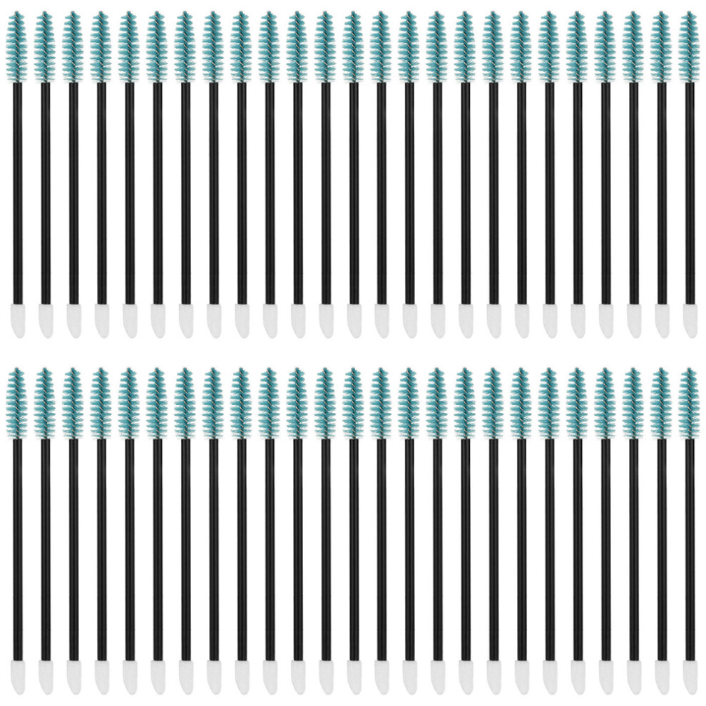 Aboofan 50Pcs Disposable Eyebrow And Eyelash Brushes Applicator