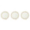3Pcs Cotton Rope Mirror Wall Hanging Bathroom Makeup Mirror 4