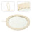 3Pcs Cotton Rope Mirror Wall Hanging Bathroom Makeup Mirror 10