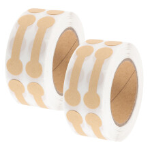 6 Rolls Seal Sticker Retail Package Tamper Proof Sealing Label