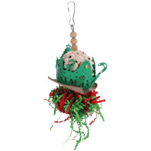 3Pcs Pet Bird Hanging Toy Christmas Parrot Chewing Plaything