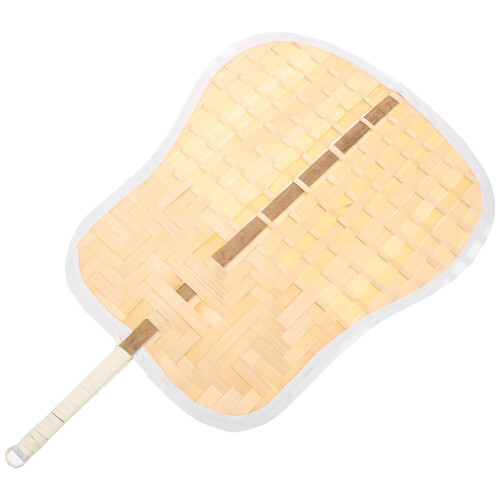 5Pcs Bamboo Woven Handheld Fan Chinese Style For Summer 1