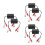 6 Pcs Car Audio Noise Filter Ground Loop Isolator For Reducing Buzzing 6