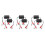 6 Pcs Car Audio Noise Filter Ground Loop Isolator For Reducing Buzzing 7