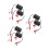 6 Pcs Car Audio Noise Filter Ground Loop Isolator For Reducing Buzzing 4