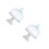 2Pcs Ceramic Cake Serving Plate With Glass Cover 10