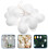 24 Pcs Easter Egg Hanging Ornaments For Easter Tree Decor 11