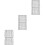 6 Pcs Cake Cooling Rack For Cookies Bread Muffins Drying Holder Silver 5