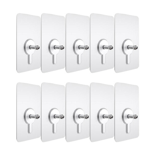 30 Pcs Punch-Free Non-Marking Wall Hook 5.7x5.7cm