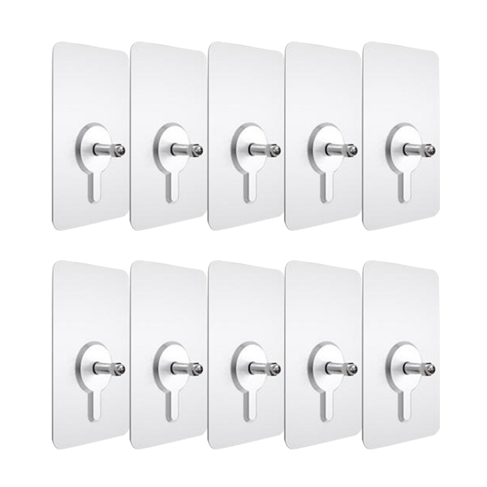 30 Pcs Punch-Free Non-Marking Wall Hook 5.7X5.7cm 3363459888139