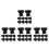 96 Pcs Replaceable Rubber Feet Pads For Slow Cooker Kitchen Appliances 8