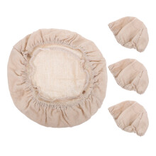 8 Pcs Round 23cm Natural Rattan Bread Proofing Basket Liners