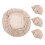 8 Pcs Round 23cm Natural Rattan Bread Proofing Basket Liners 1