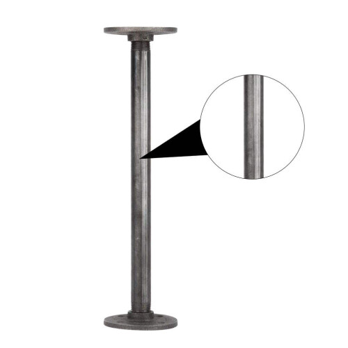 12Pièces Pieds De Table Argentés Support Bureau Durable 1