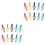 20 Pcs Music Note Clip Page Holder For Sheet Music Random Color 3