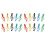20 Pcs Music Note Clip Page Holder For Sheet Music Random Color 2